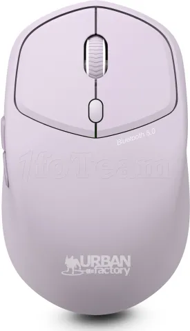 Photo de Souris sans fil Bluetooth ambidextre Urban Factory Onlee (Violet)