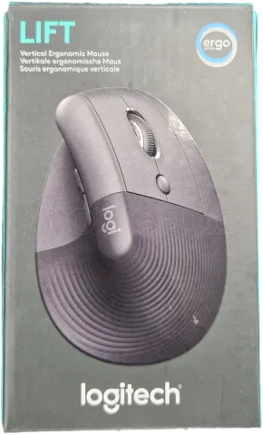 Photo de Souris sans fil Bluetooth ergonomique verticale Logitech Lift pour droitier (Noir) - SN 2250LZ52AZT9 - ID 191266