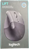 Photo de Souris sans fil Bluetooth ergonomique verticale Logitech Lift pour droitier (Noir) - SN 2250LZ52AZT9 - ID 191266