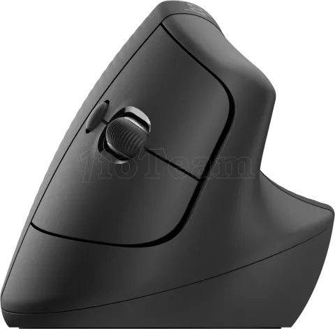 Photo de Souris sans fil Bluetooth ergonomique verticale Logitech Lift pour droitier (Noir)