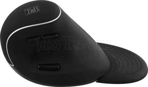 Photo de Souris sans fil Bluetooth ergonomique verticale T'nB Ergo (Noir)