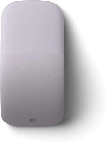 Photo de Souris sans fil Bluetooth Microsoft Arc (Gris Lilas)