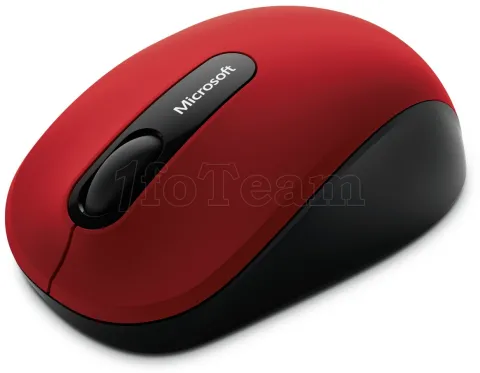Photo de Souris sans fil Bluetooth Microsoft Mobile Mouse 3600 (Noir/Rouge)