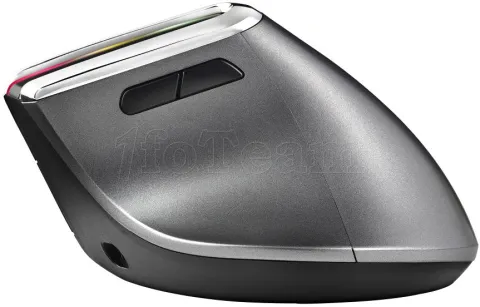 Photo de Souris sans fil Bluetooth NGS Evo Karma RGB (Noir/Argent)