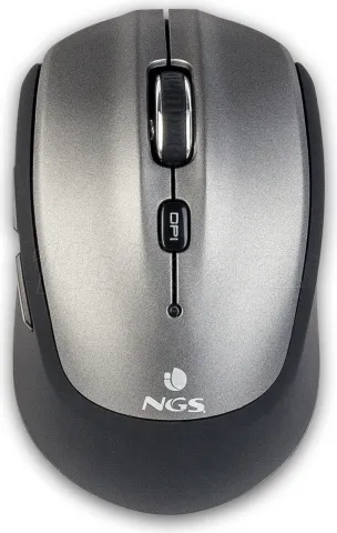 Photo de Souris sans fil Bluetooth NGS Frizz (Noir/Gris)