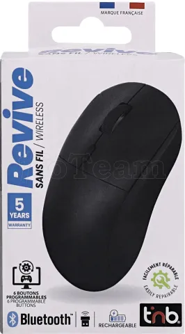 Photo de Souris sans fil Bluetooth réparable T'nB Revive (Noir)