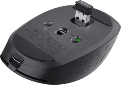 Photo de Souris sans fil Bluetooth Trust Ozaa (Noir)