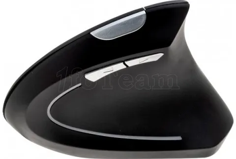 Photo de Souris sans fil Dacomex Verticale V150W USB (Noir)