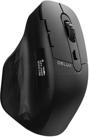 Photo de Souris sans fil Delux M912DB (Noir)