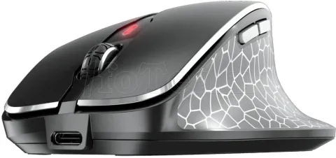 Photo de Souris sans fil ergonomique Cherry MW 8C Ergo (Noir/Gris)