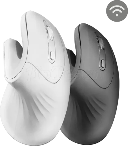 Photo de Souris sans fil ergonomique Mars Gaming MMW-ErgoPro (Noir)