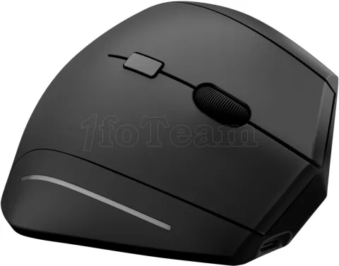 Photo de Souris sans fil ergonomique T'nB Ergo verticale pour droitier (Noir)