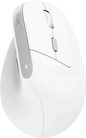 Photo de Souris sans fil ergonomique Trust Bayo II (Blanc)