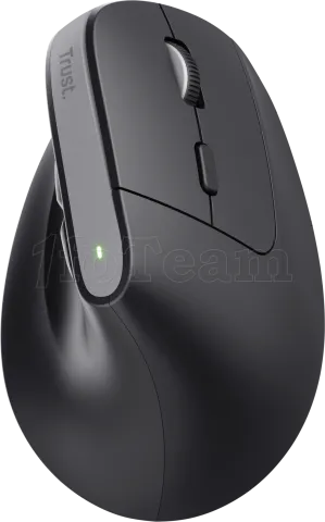 Photo de Souris sans fil ergonomique Trust Bayo+ (Noir)