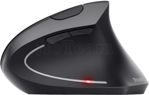 Photo de Souris sans fil ergonomique Trust Verto (Noir)
