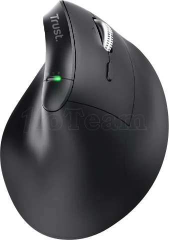 Photo de Souris sans fil ergonomique Trust Vyran (Noir)