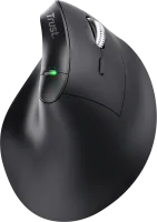 Photo de Souris sans fil ergonomique Trust Vyran (Noir)