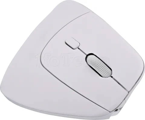 Photo de Souris sans fil ergonomique verticale T'nB Ergo Light pour droitier (Blanc)