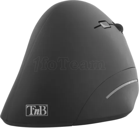 Photo de Souris sans fil ergonomique verticale T'nB Ergo (Noir)