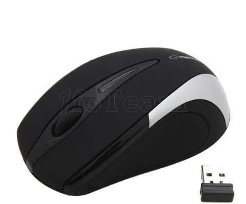 Photo de Souris sans fil Esperanza EM101S (Noir/Argent)