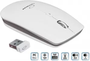 Photo de Souris sans fil Esperanza EM120W (Blanc)