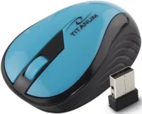 Photo de Souris sans fil Esperanza Titanum Rainbow 3D TM114T (Noir/Bleu)