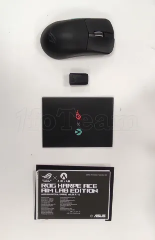 Photo de Souris sans fil Gamer Asus Rog Harpe Ace Aim Lab Edition (Noir) - SN R3MPKR034415 - ID 204977