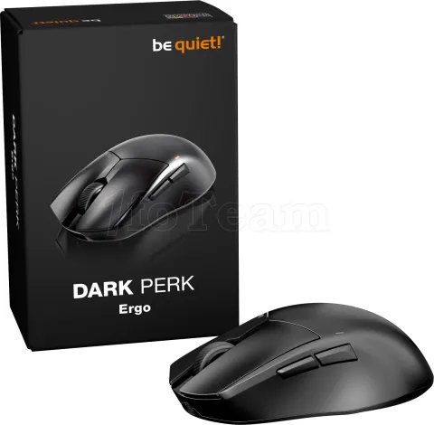 Photo de Souris sans fil Gamer be quiet! Dark Perk Ergo (Noir)