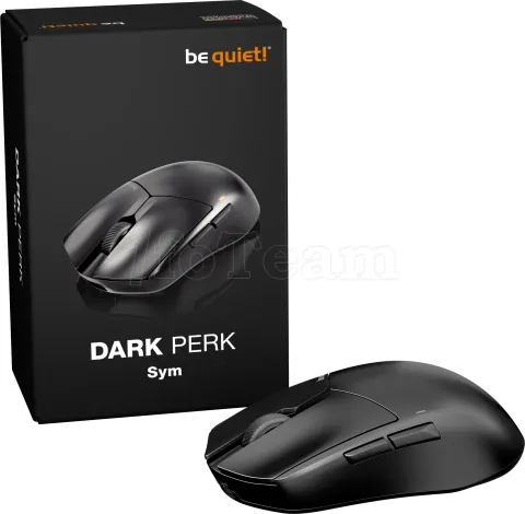 Photo de Souris sans fil Gamer be quiet! Dark Perk Sym (Noir)