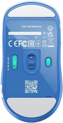 Photo de Souris sans fil Gamer Cherry Xtrfy M8 (Blanc)