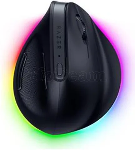 Photo de Souris sans fil Gamer ergonomique Razer Pro Click V2 Vertical RGB (Noir)