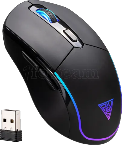 Photo de Souris sans fil Gamer Gamdias Hades M2 RGB (Noir)