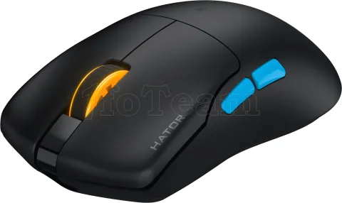 Photo de Souris sans fil Gamer Hator Pulsar 3 Pro RGB (Noir)