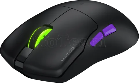 Photo de Souris sans fil Gamer Hator Pulsar 3 Ultra RGB (Noir)