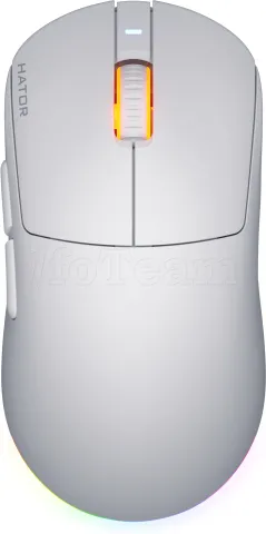 Photo de Souris sans fil Gamer Hator Quasar 3 (Blanc)