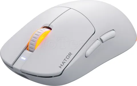 Photo de Souris sans fil Gamer Hator Quasar 3 (Blanc)