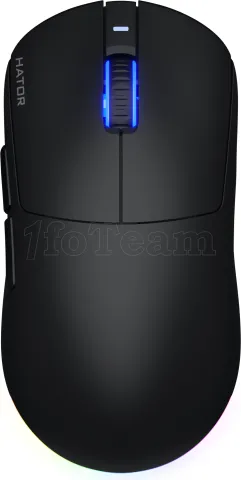 Photo de Souris sans fil Gamer Hator Quasar 3 (Noir)