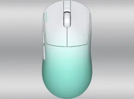 Photo de Souris sans fil Gamer Hator Quasar 3 Ultima 8K (Blanc-vert)