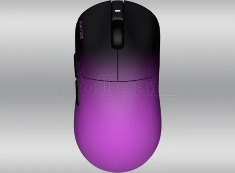 Photo de Souris sans fil Gamer Hator Quasar 3 Ultima 8K (Noir-Violet)