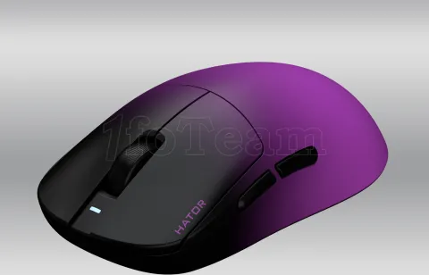 Photo de Souris sans fil Gamer Hator Quasar 3 Ultima 8K (Noir-Violet)