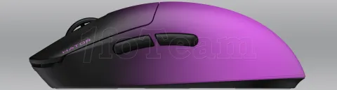 Photo de Souris sans fil Gamer Hator Quasar 3 Ultima 8K (Noir-Violet)