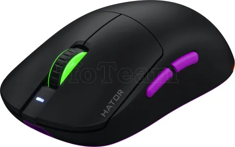 Photo de Souris sans fil Gamer Hator Quasar 3 Ultra 8K RGB (Noir)