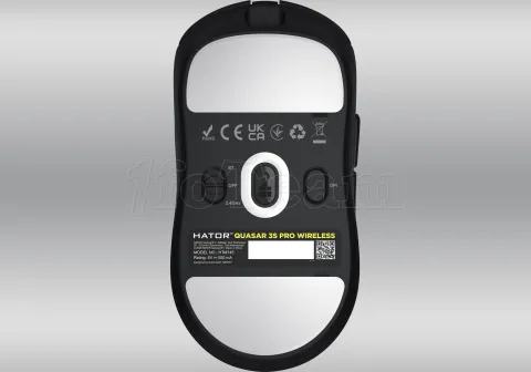 Photo de Souris sans fil Gamer Hator Quasar 3S Pro (Noir)