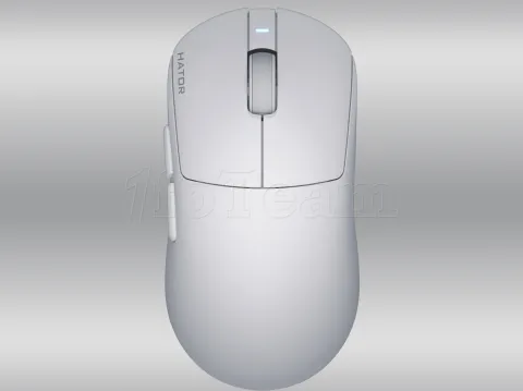 Photo de Souris sans fil Gamer Hator Quasar 3S Ultima 8K (Blanc)
