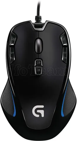 Photo de Souris sans fil Gamer Logitech G300s RGB (Noir)