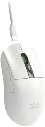 Photo de Souris sans fil Gamer Mars Gaming MMW-ELITE (Blanc)