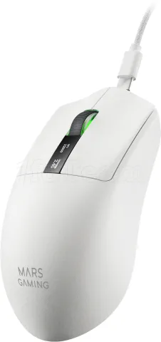 Photo de Souris sans fil Gamer Mars Gaming MMW-Elite (Blanc)