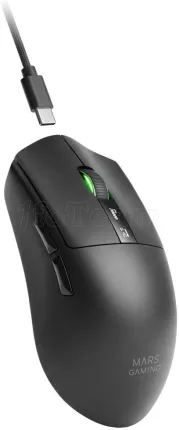 Photo de Souris sans fil Gamer Mars Gaming MMW-ELITE (Noir)