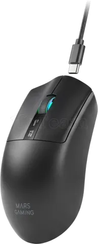 Photo de Souris sans fil Gamer Mars Gaming MMW-Elite (Noir)