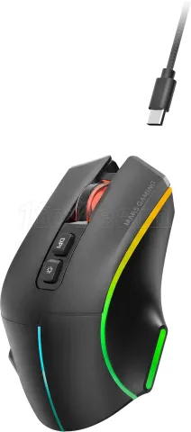 Photo de Souris sans fil Gamer Mars Gaming MMW-Vector RGB (Noir)